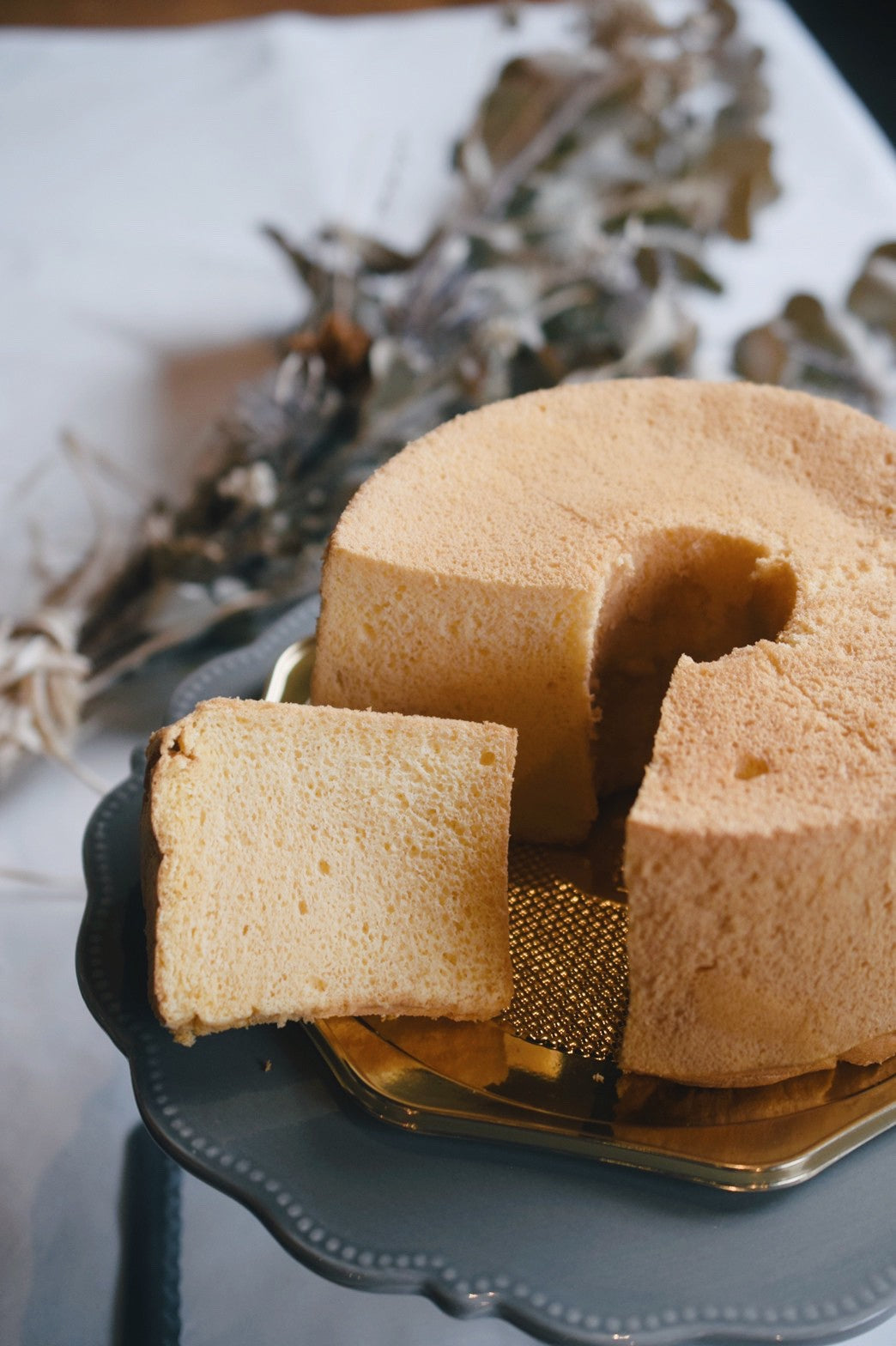 Torta Chiffon di farina di riso (senza glutine), 1 intera