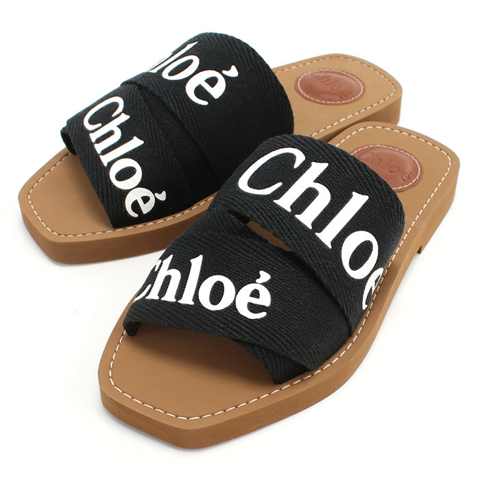 Chloe クロエ Woodyミュール CHC22U188Z3 001 レディース ブラック