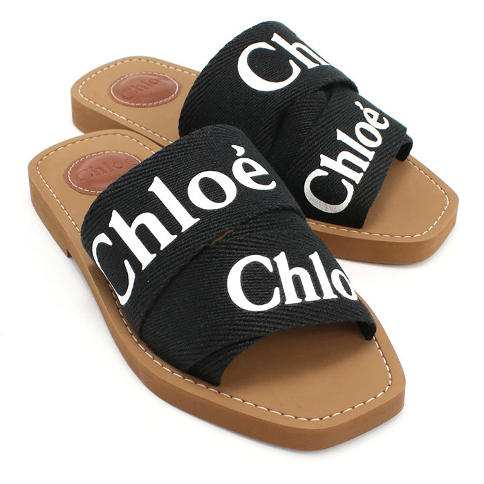 Chloe クロエ Woodyミュール CHC22U188Z3 001 レディース ブラック