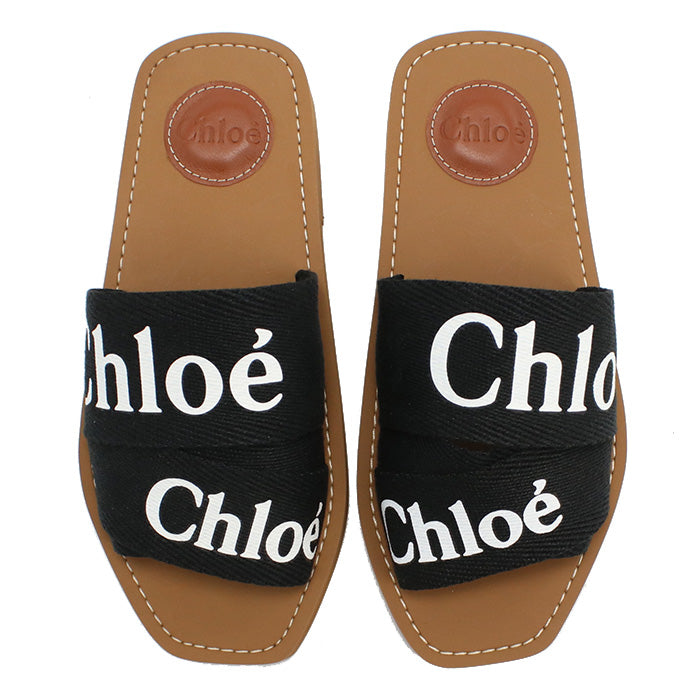 Chloe クロエ Woodyミュール CHC22U188Z3 001 レディース ブラック