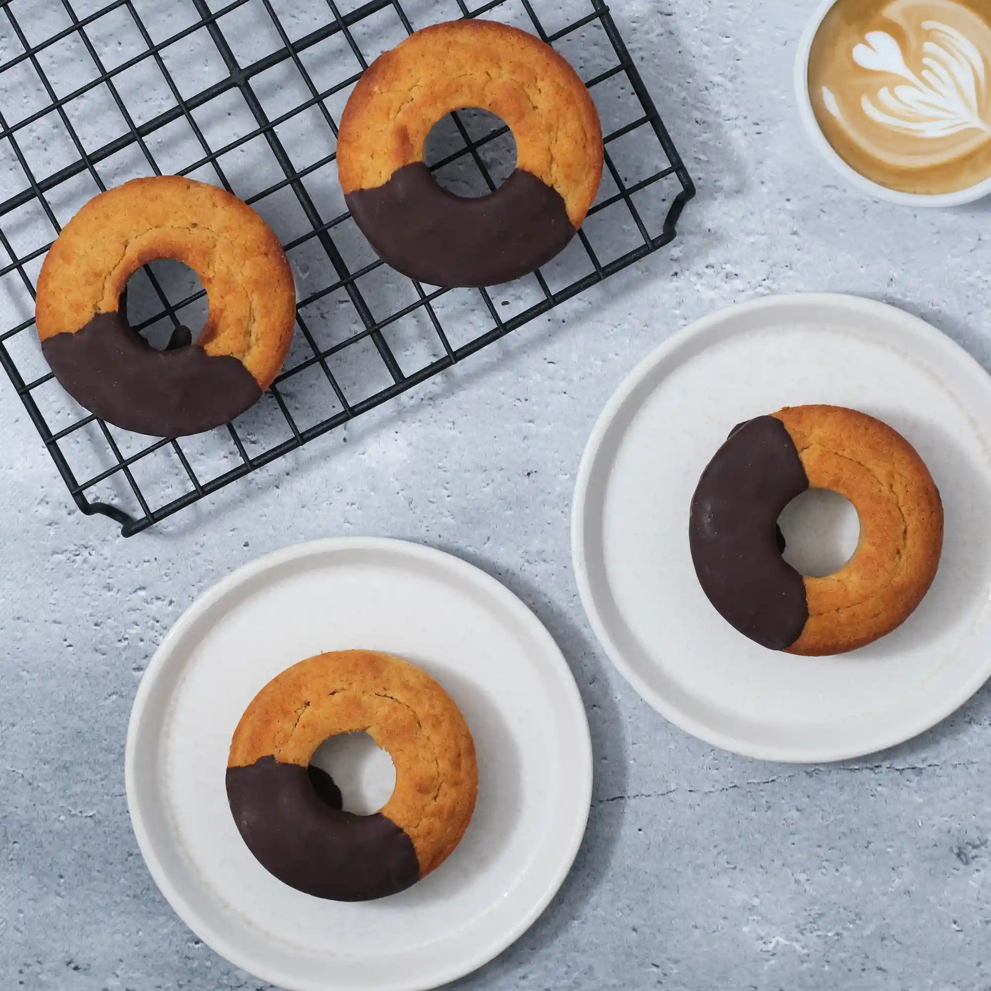 Ciambella al cioccolato Fusubon (3,2 g di carboidrati)