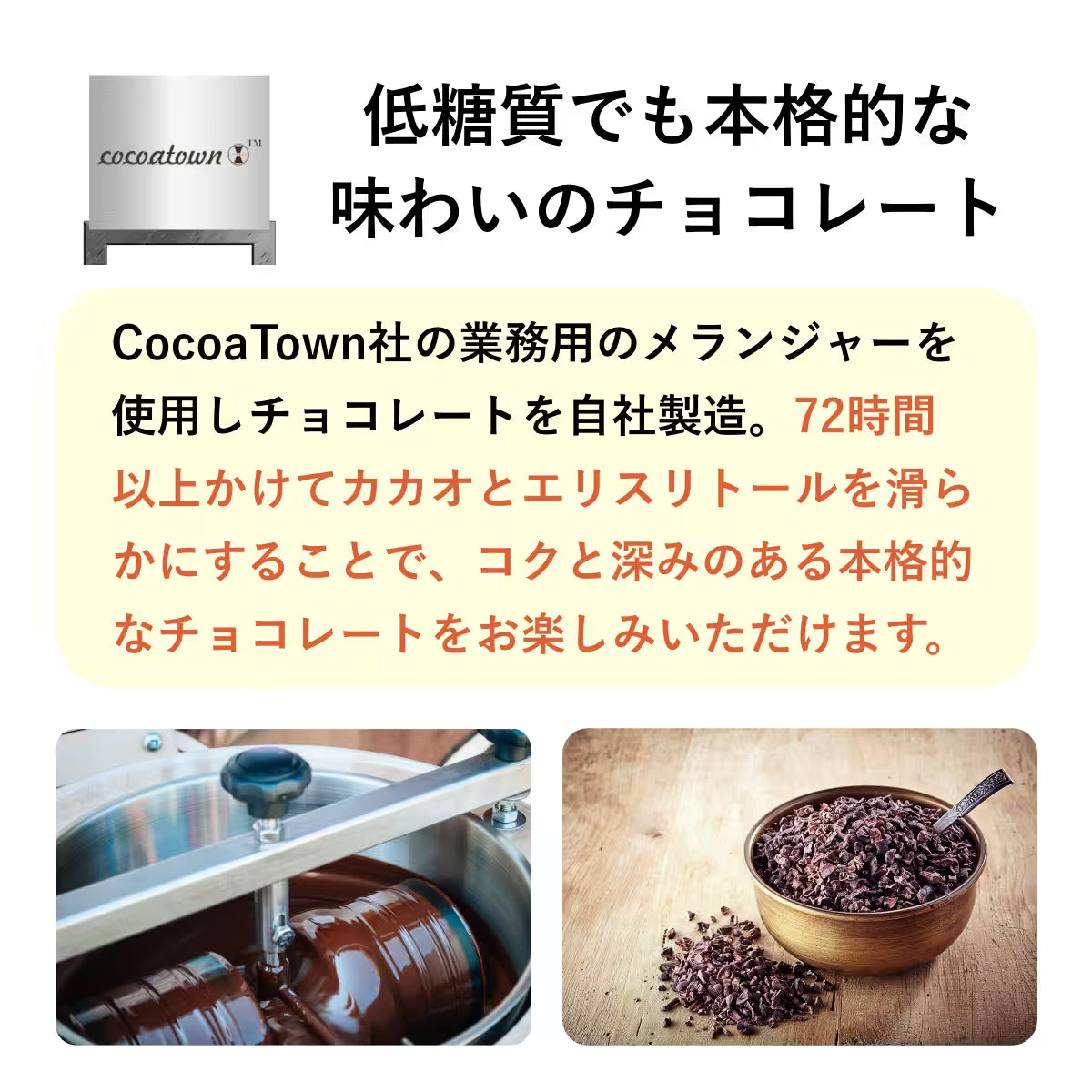 フスボンベイクドショコラ 糖質6.5g/袋