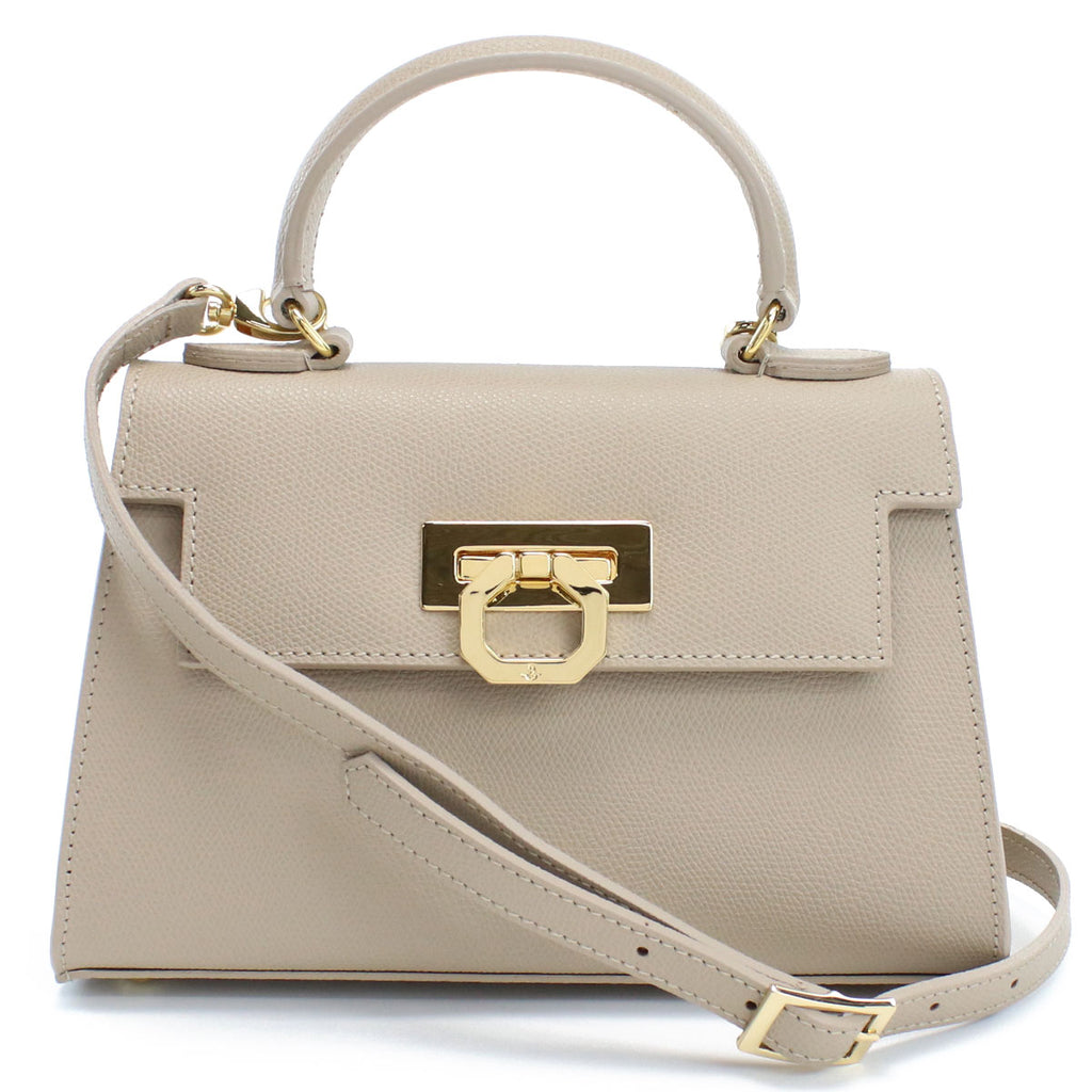 カルボッティ CARBOTTI  ハンドバッグ ショルダー革 本革 フォーマルバッグ GRETA　245ベージュ系 bag-01