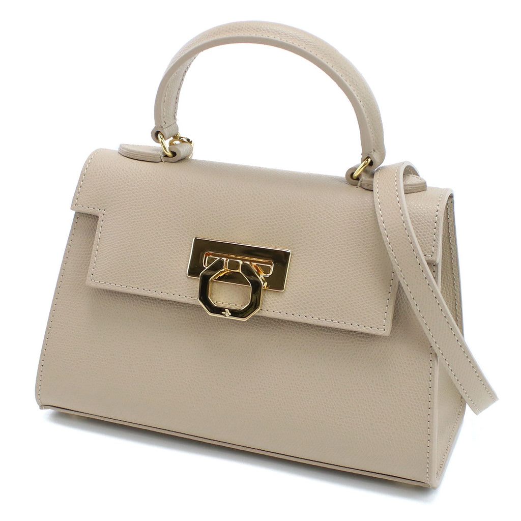 カルボッティ CARBOTTI  ハンドバッグ ショルダー革 本革 フォーマルバッグ GRETA　245ベージュ系 bag-01