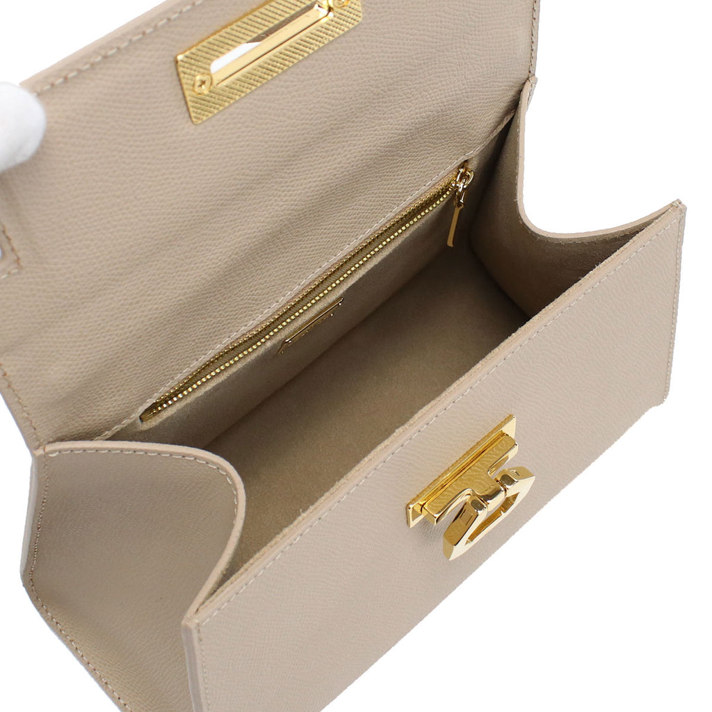 カルボッティ CARBOTTI  ハンドバッグ ショルダー革 本革 フォーマルバッグ GRETA　245ベージュ系 bag-01
