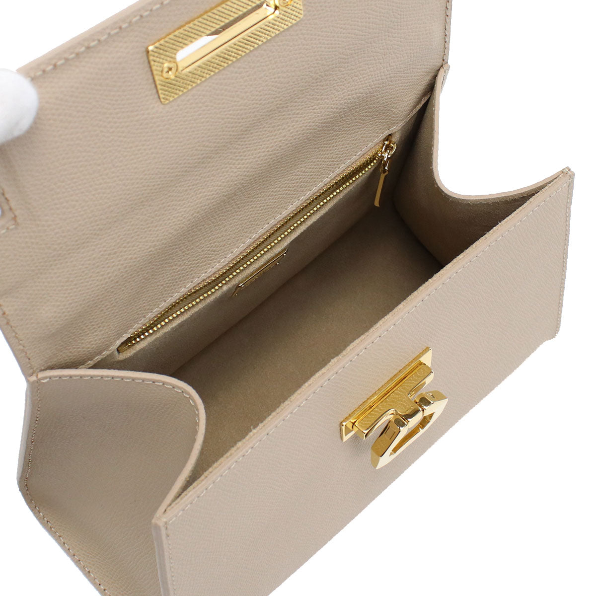 カルボッティ CARBOTTI  ハンドバッグ ショルダー革 本革 フォーマルバッグ GRETA　245ベージュ系 bag-01