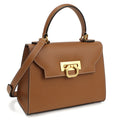 カルボッティ CARBOTTI  ハンドバッグ　ブランド445 ERIKATAN ブラウン系　bag-01