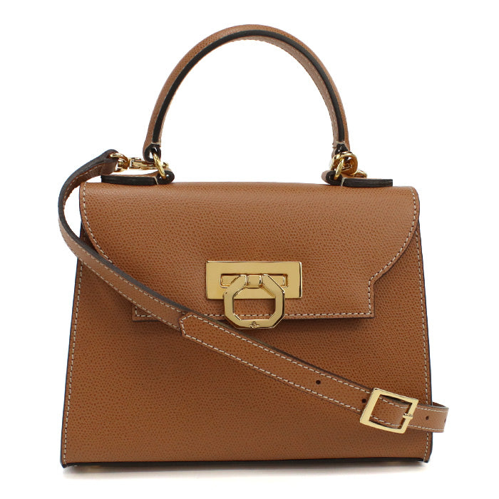 カルボッティ CARBOTTI  ハンドバッグ　ブランド445 ERIKATAN ブラウン系　bag-01