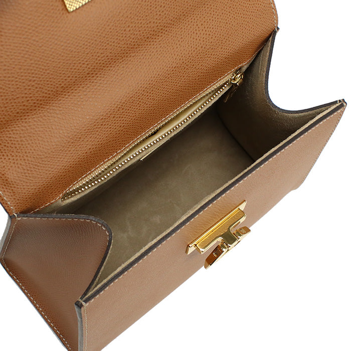 カルボッティ CARBOTTI  ハンドバッグ　ブランド445 ERIKATAN ブラウン系　bag-01