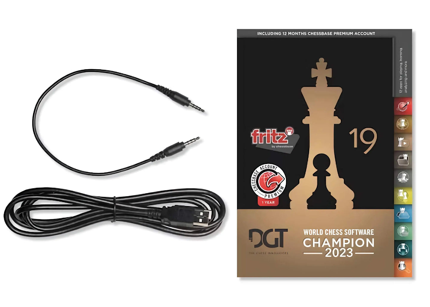 DGT USB e-Board Wenge  ウェンジ 電子チェスボード[オンライン対応]