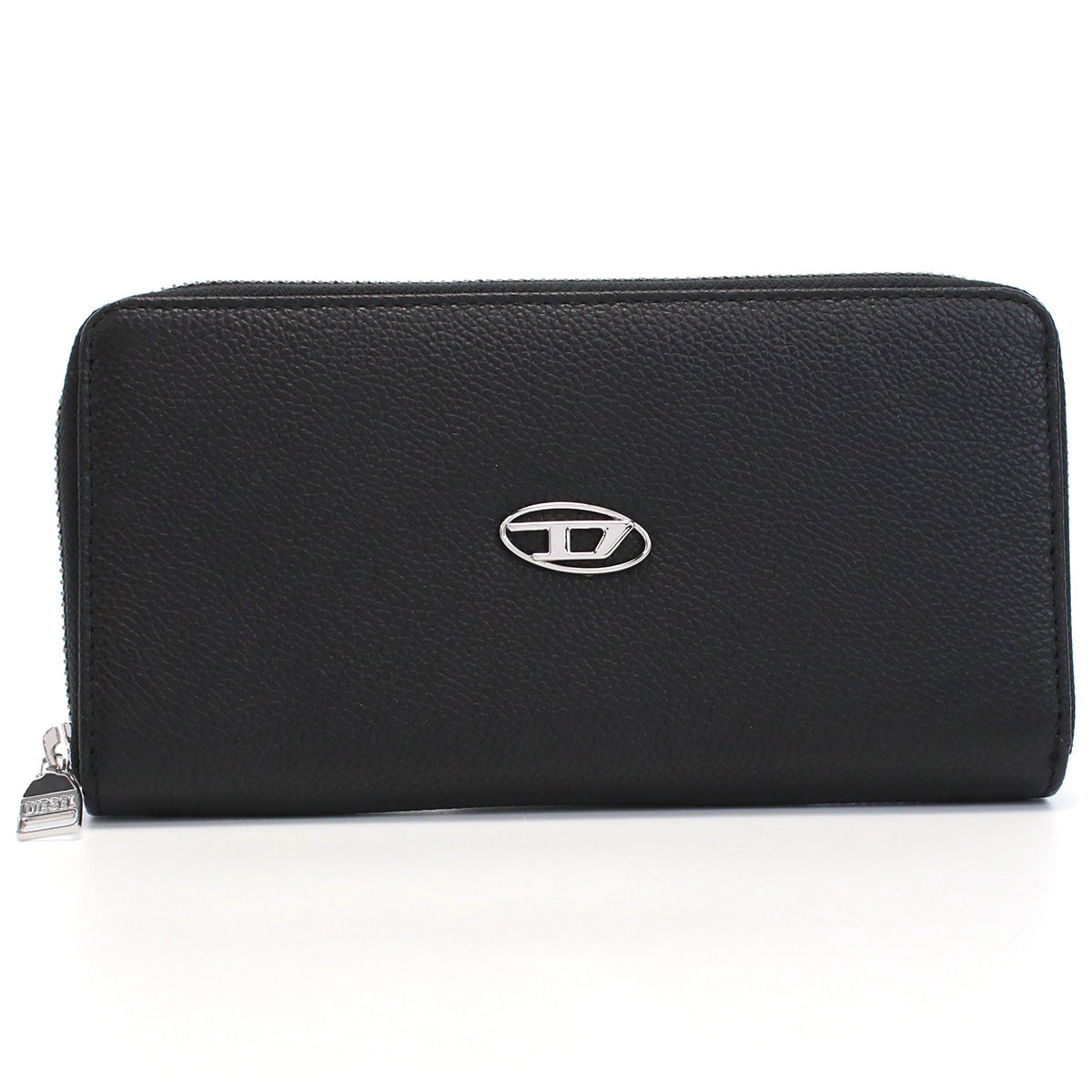 ディーゼル DIESEL  ラウンドファスナー 長財布 ブランド DロゴX09015　P0685　T8013ブラック　wallet-01