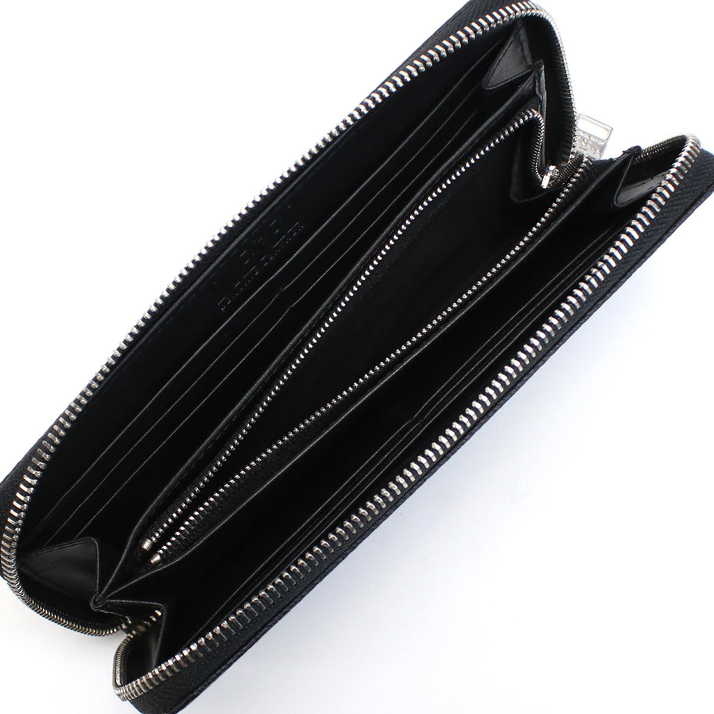 ディーゼル DIESEL  ラウンドファスナー 長財布 ブランド DロゴX09015　P0685　T8013ブラック　wallet-01