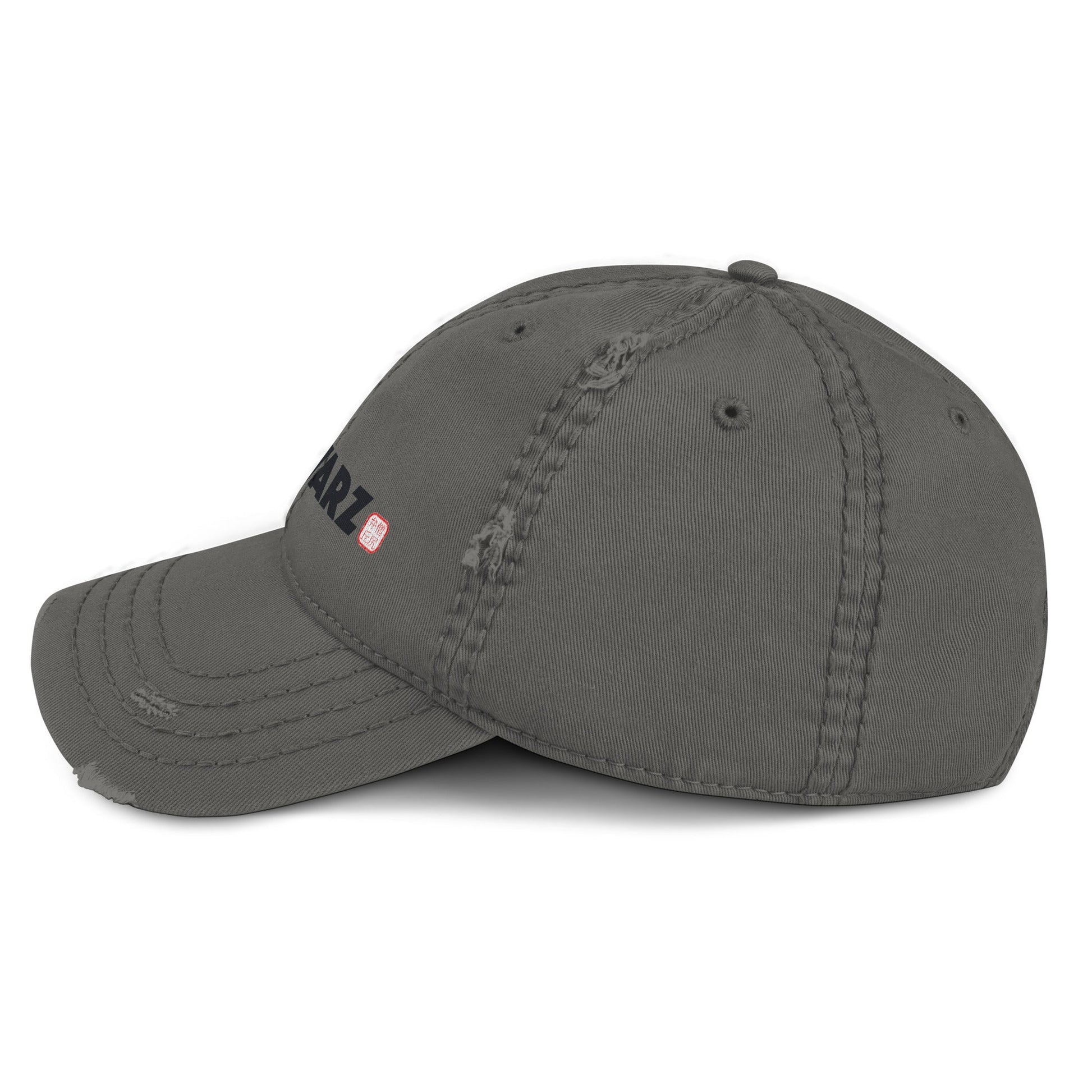 Cappello papà distressed