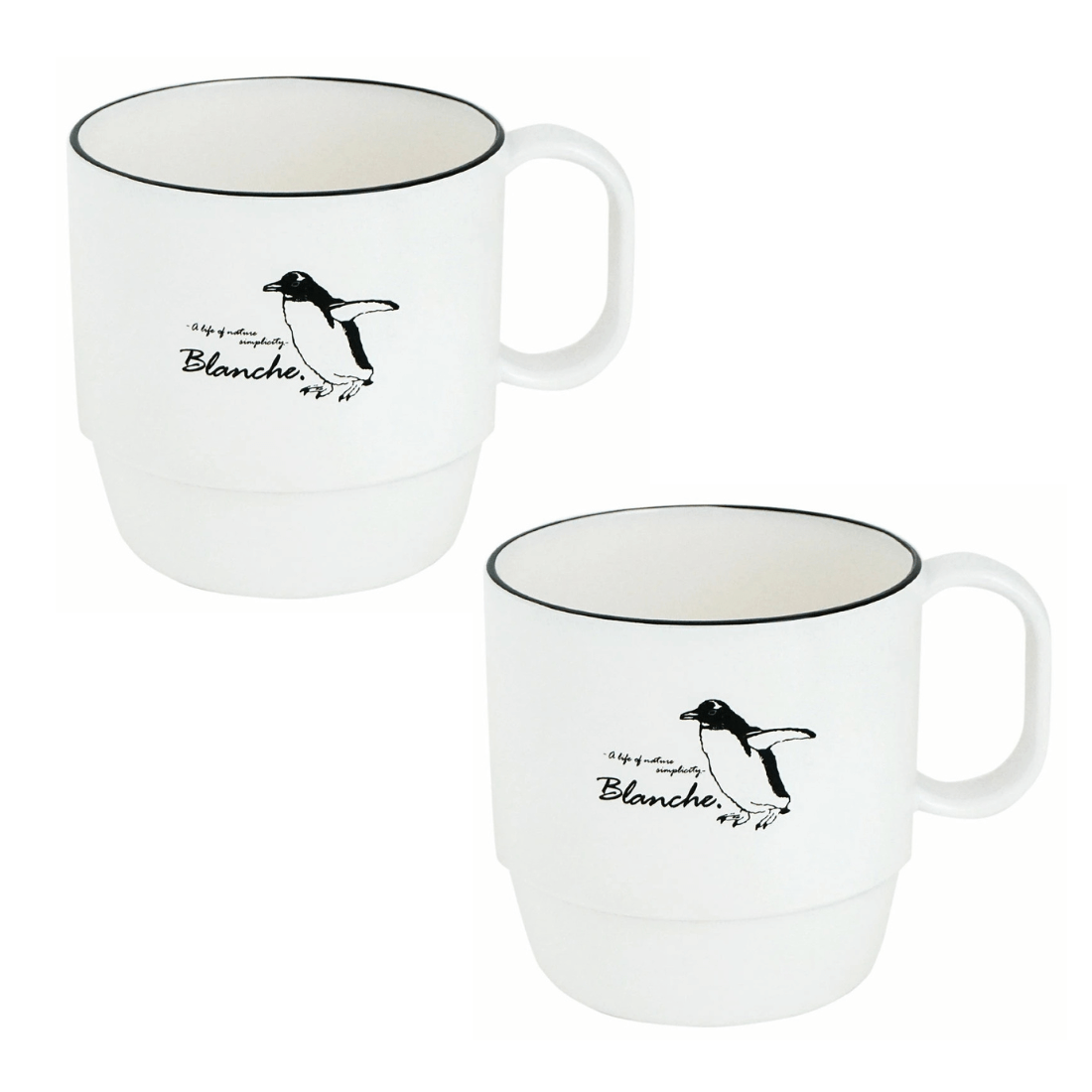 Blanche. たっぷり 500ml マグ