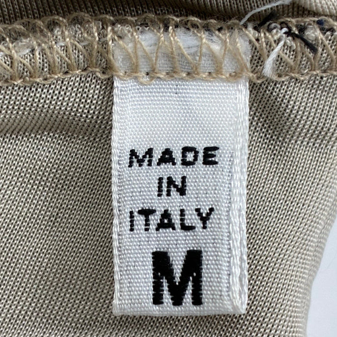 Maison Martin Margiela Dolcevita Top Trasparente Seconda Pelle M Nero Misto Viscosa Cashmere S51GC0286 593-2011 Made in Italy