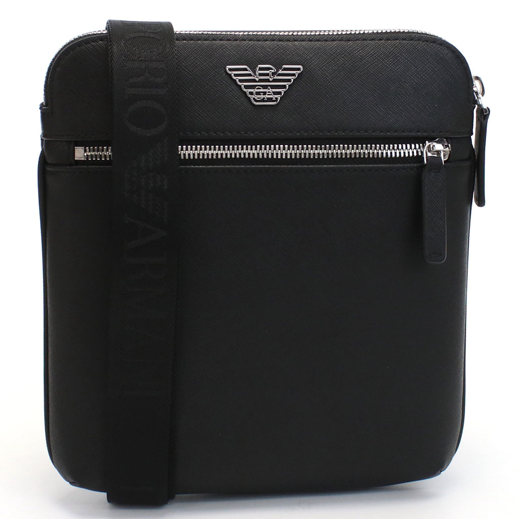 エンポリオアルマーニ EMPORIO ARMANI  斜め掛け ショルダーバッグ ブランドY4M185　Y138E　81072BLACK ブラック bag-01