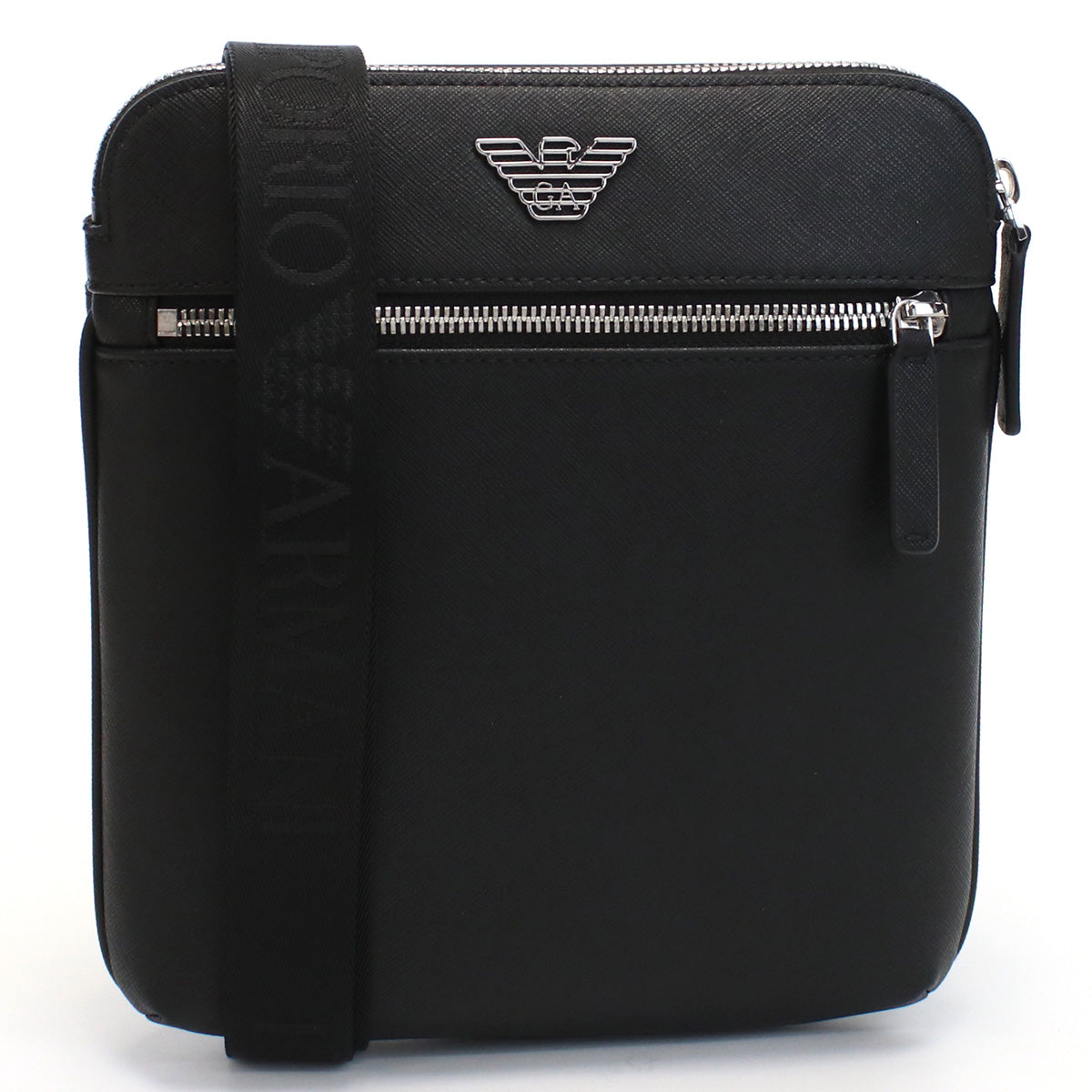エンポリオアルマーニ EMPORIO ARMANI  斜め掛け ショルダーバッグ ブランドY4M185　Y138E　81072BLACK ブラック bag-01