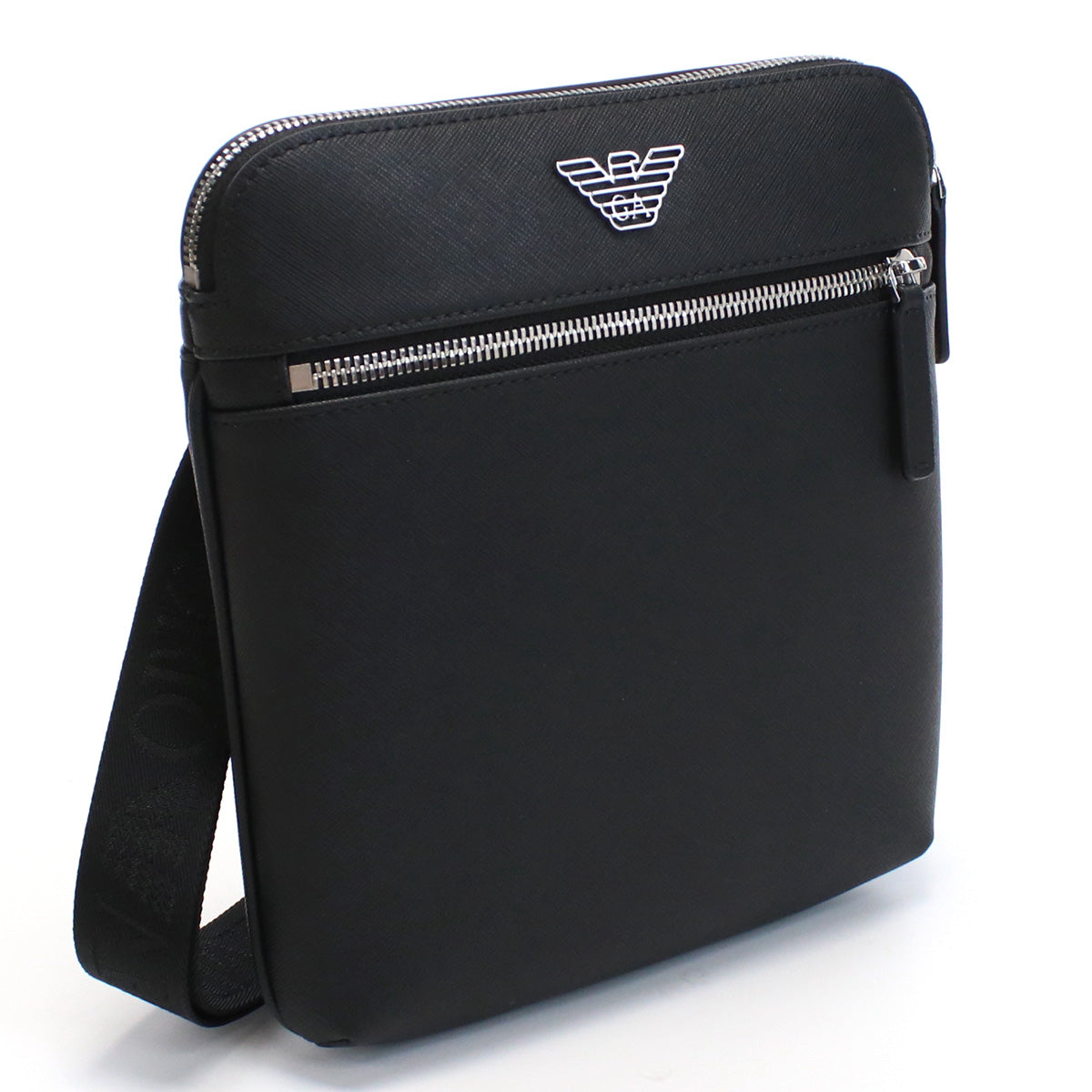 エンポリオアルマーニ EMPORIO ARMANI  斜め掛け ショルダーバッグ ブランドY4M185　Y138E　81072BLACK ブラック bag-01