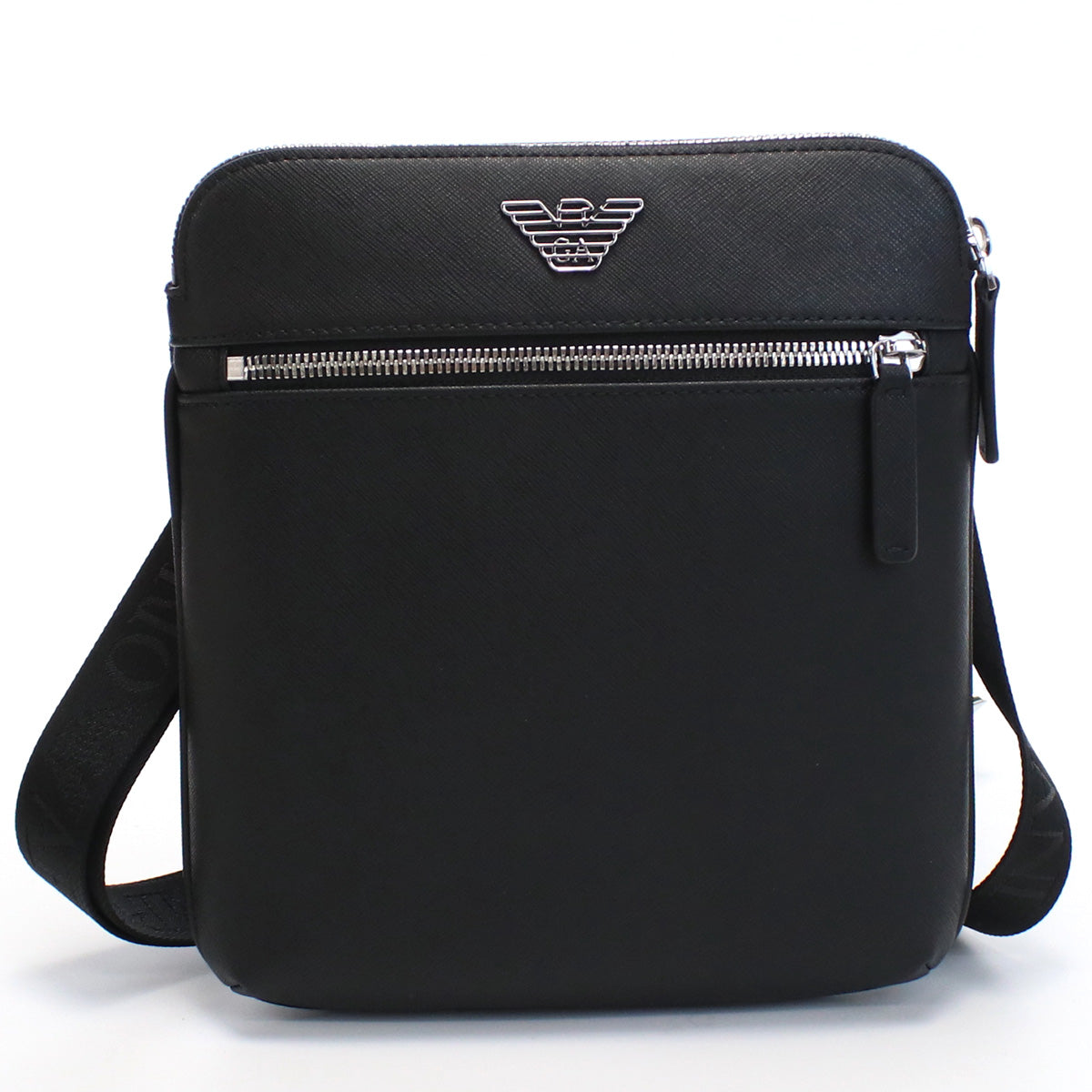 エンポリオアルマーニ EMPORIO ARMANI  斜め掛け ショルダーバッグ ブランドY4M185　Y138E　81072BLACK ブラック bag-01