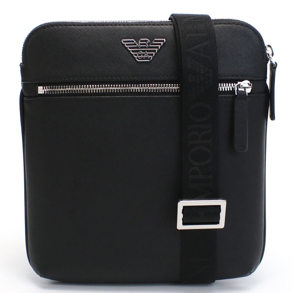 エンポリオアルマーニ EMPORIO ARMANI  斜め掛け ショルダーバッグ ブランドY4M185　Y138E　81072BLACK ブラック bag-01