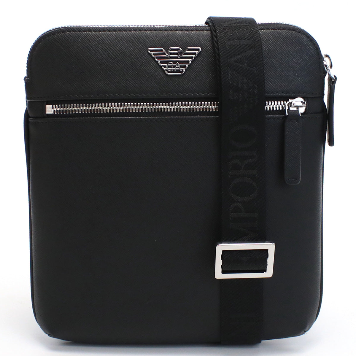 エンポリオアルマーニ EMPORIO ARMANI  斜め掛け ショルダーバッグ ブランドY4M185　Y138E　81072BLACK ブラック bag-01