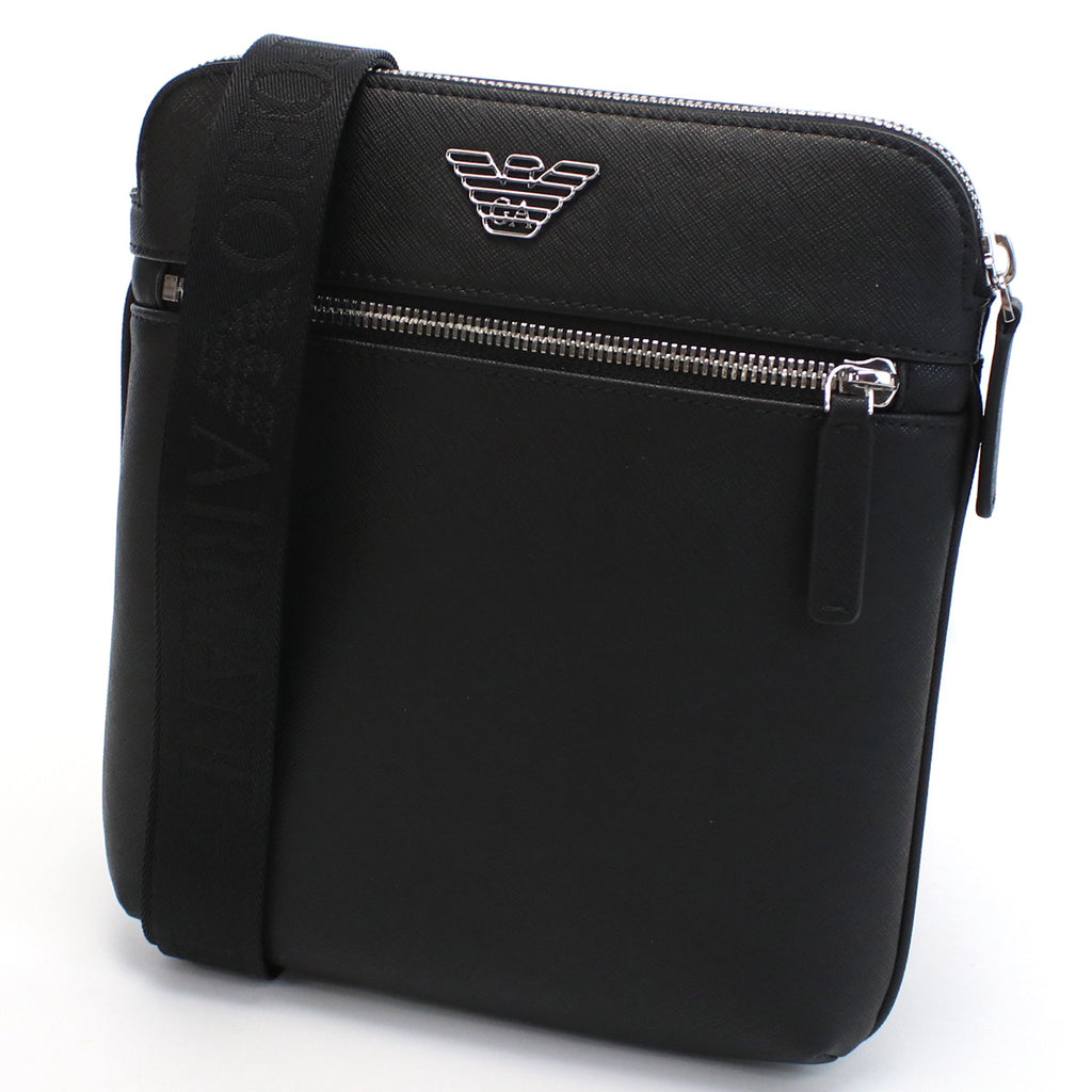 エンポリオアルマーニ EMPORIO ARMANI  斜め掛け ショルダーバッグ ブランドY4M185　Y138E　81072BLACK ブラック bag-01