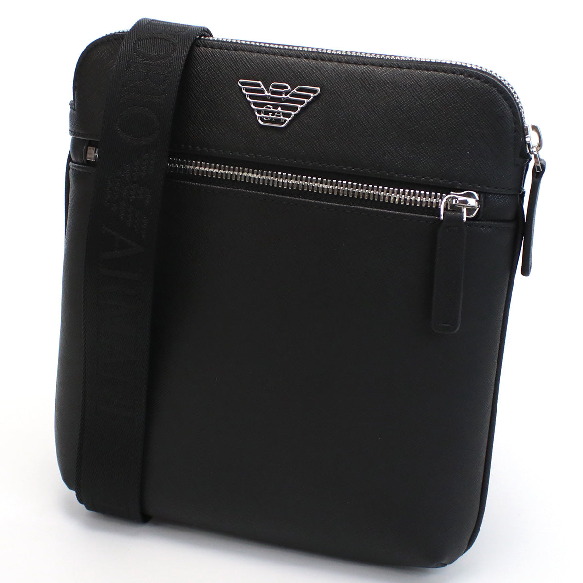 エンポリオアルマーニ EMPORIO ARMANI  斜め掛け ショルダーバッグ ブランドY4M185　Y138E　81072BLACK ブラック bag-01