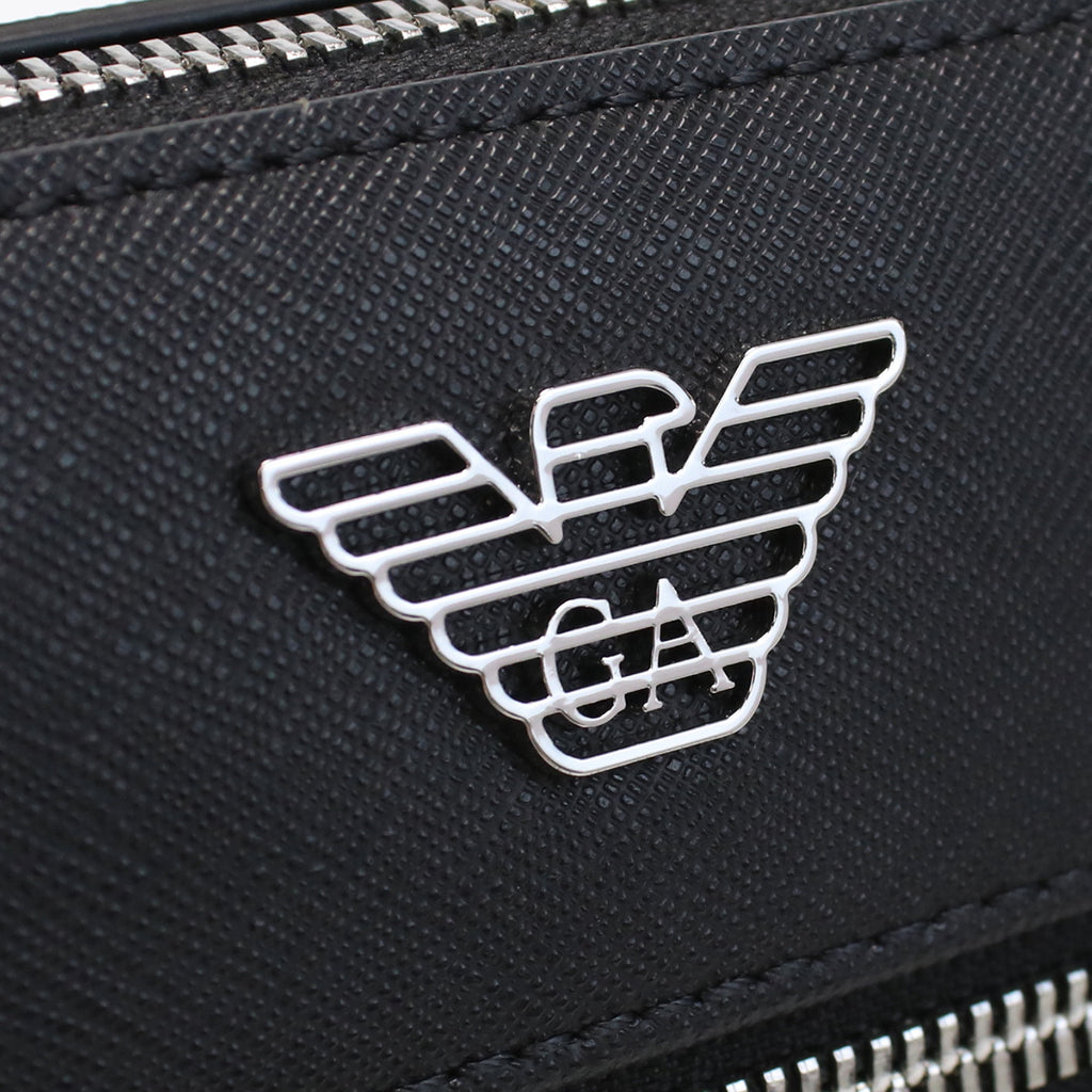 エンポリオアルマーニ EMPORIO ARMANI  斜め掛け ショルダーバッグ ブランドY4M185　Y138E　81072BLACK ブラック bag-01