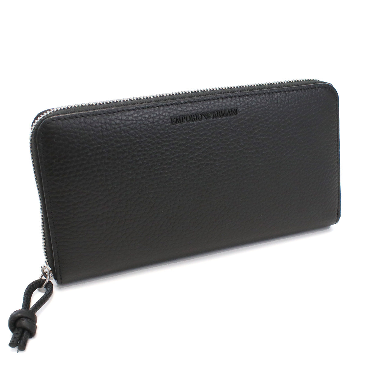EMPORIO ARMANI エンポリオアルマーニ 二つ折り財布 小銭入れ付き ブラック Y4R167 メンズ