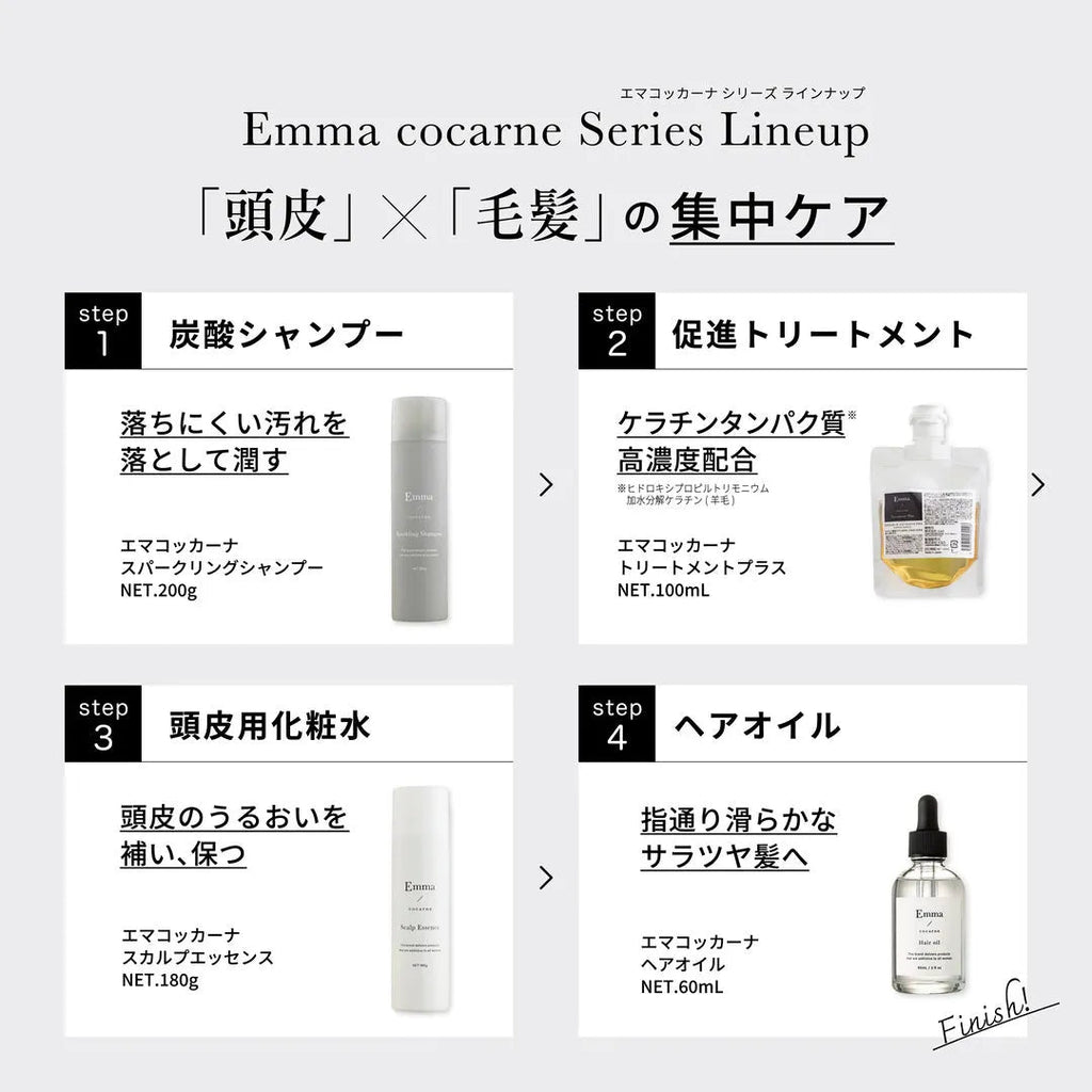 Emma Cocarne Sparkling Shampoo Shampoo Gassato | Emma Cocarne