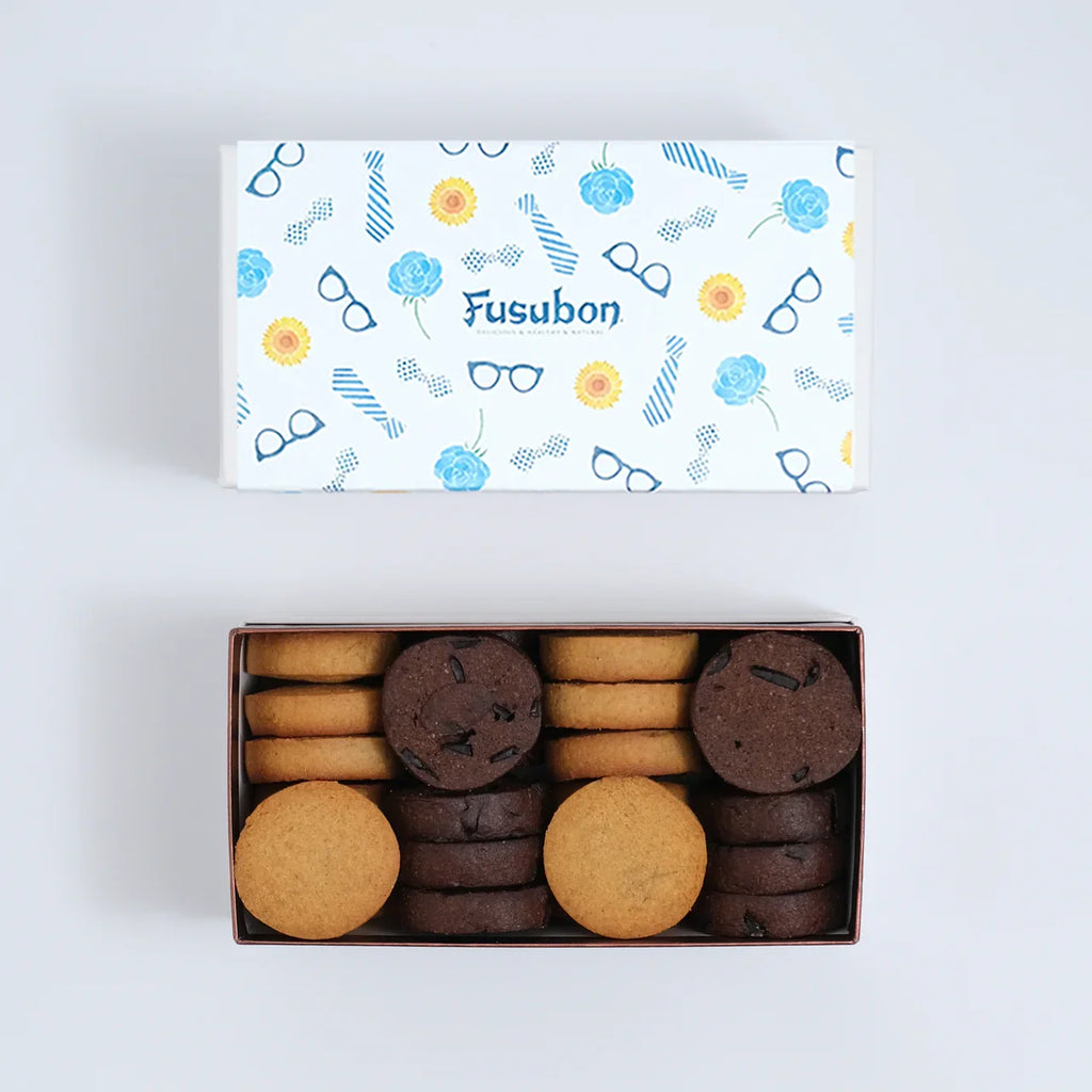 【Spedizione e confezione per la Festa del Papà inclusi】Fusbion Cookie Assortiti (32 pezzi)