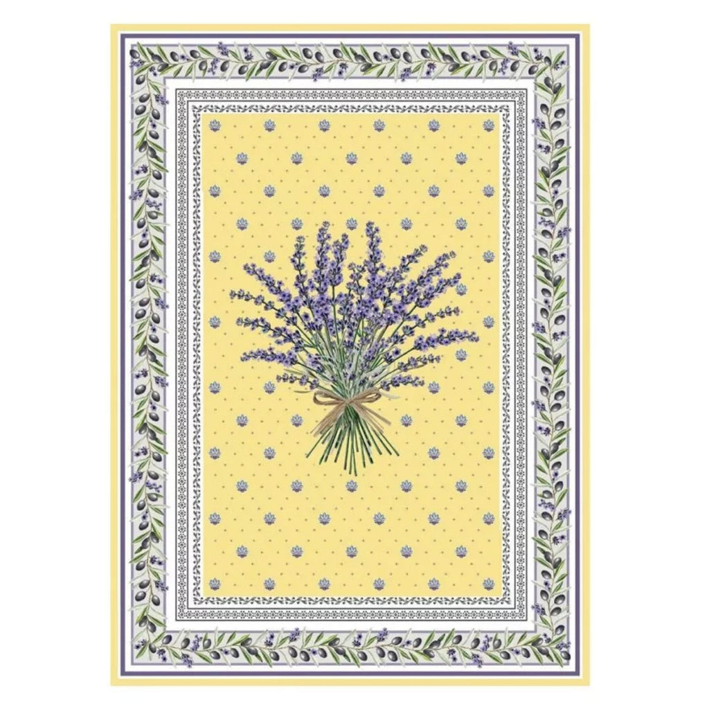 Strofinaccio fantasia lavanda