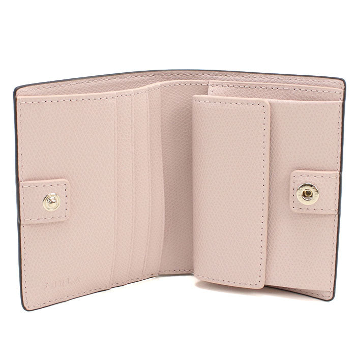 FURLA フルラ 二つ折り財布 小銭入付き WP00304 ARE000 4504S CAMELIA カメリア レディース ピンク