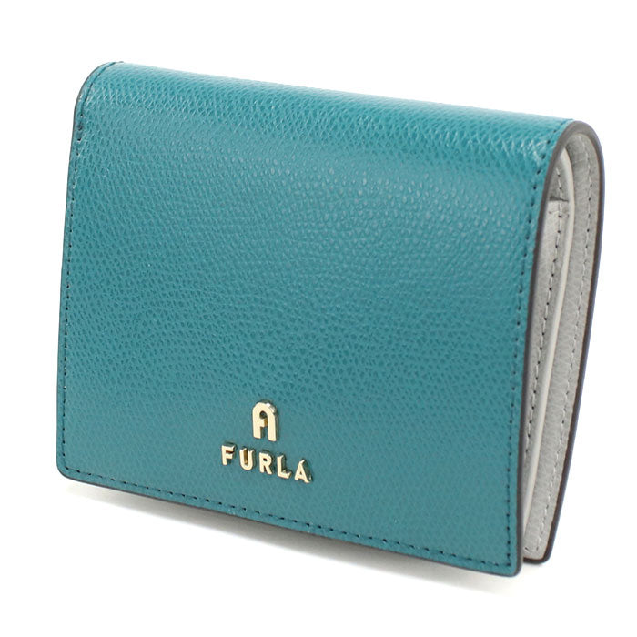 FURLA フルラ 二つ折り財布 小銭入付き WP00304 ARE000 4505S FURLA CAMELIA カメリア レディース ブルー