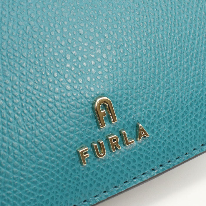FURLA フルラ 二つ折り財布 小銭入付き WP00304 ARE000 4505S FURLA CAMELIA カメリア レディース ブルー