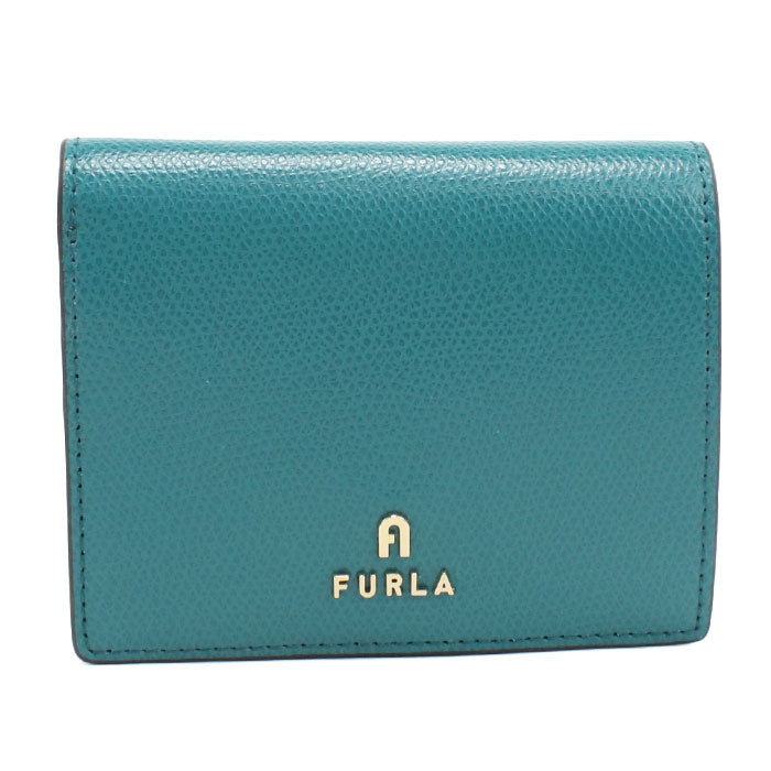 FURLA フルラ 二つ折り財布 小銭入付き WP00304 ARE000 4505S FURLA CAMELIA カメリア レディース ブルー