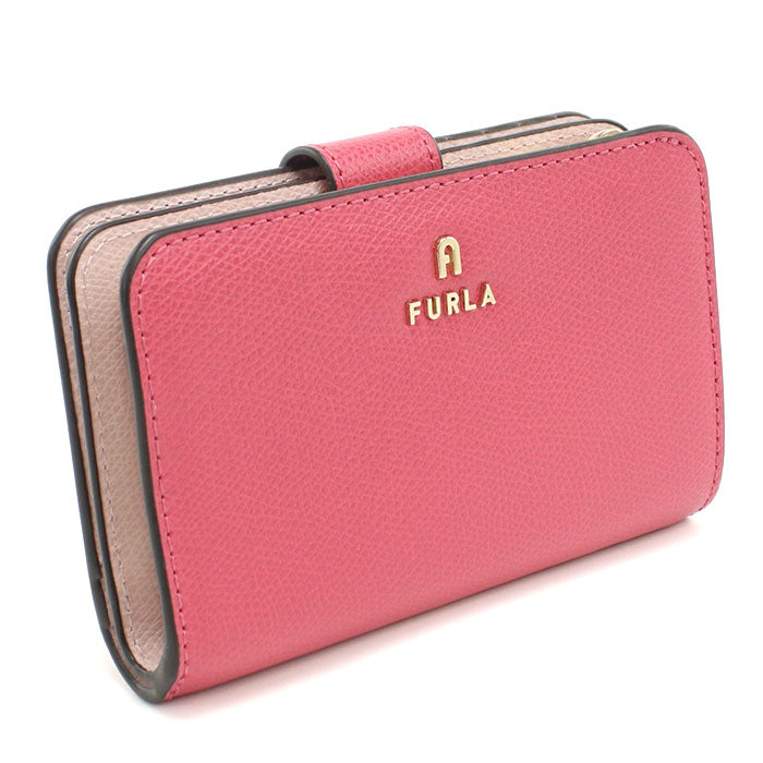 FURLA フルラ 二つ折り財布 小銭入付き WP00314 ARE000 4504S FURLA CAMELIA カメリア レディース ピンク
