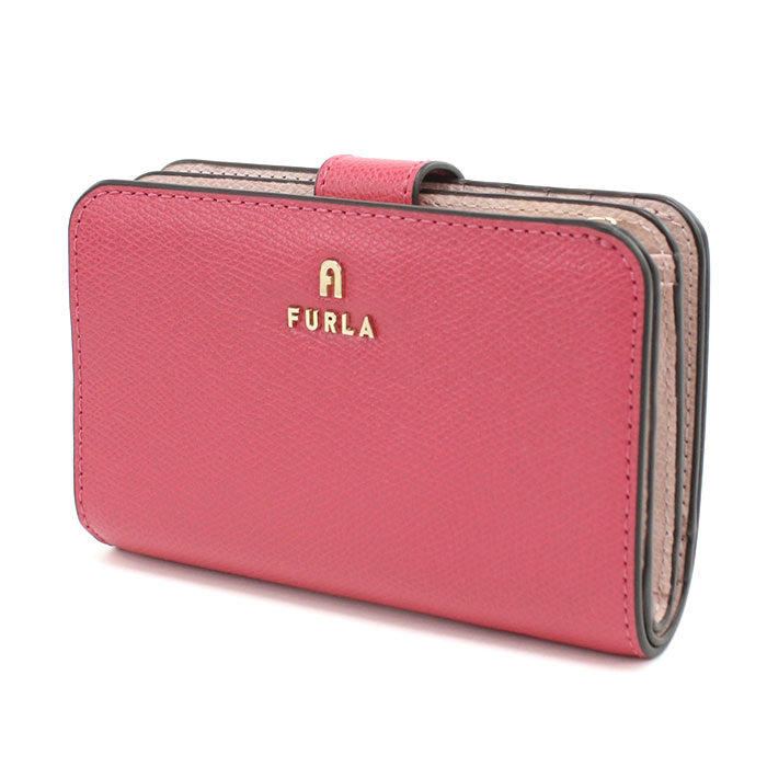 FURLA フルラ 二つ折り財布 小銭入付き WP00314 ARE000 4504S FURLA CAMELIA カメリア レディース ピンク