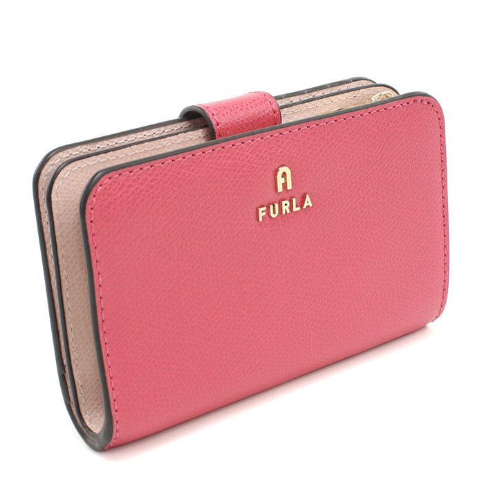FURLA フルラ 二つ折り財布 小銭入付き WP00314 ARE000 4504S FURLA CAMELIA カメリア レディース ピンク