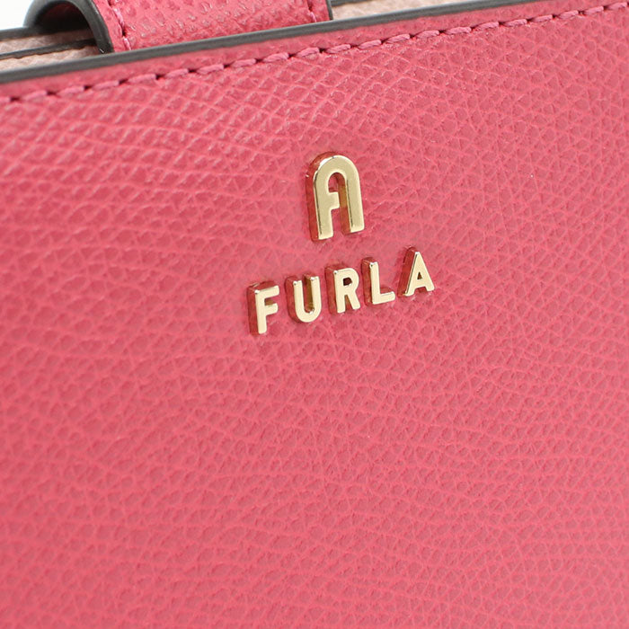 FURLA フルラ 二つ折り財布 小銭入付き WP00314 ARE000 4504S FURLA CAMELIA カメリア レディース ピンク