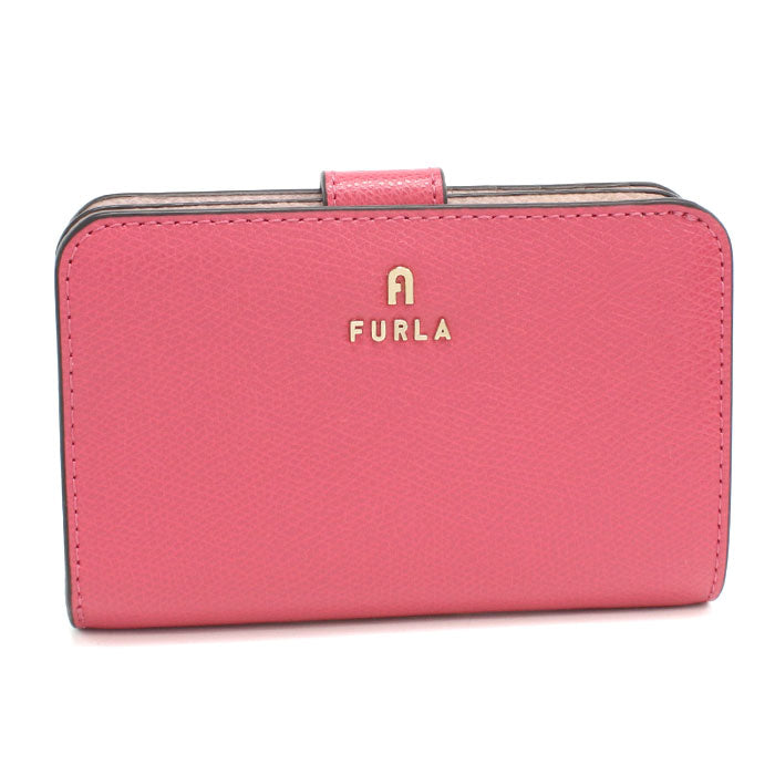 FURLA フルラ 二つ折り財布 小銭入付き WP00314 ARE000 4504S FURLA CAMELIA カメリア レディース ピンク