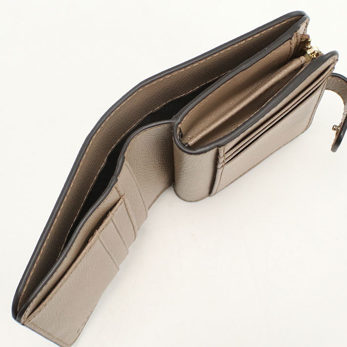 FURLA フルラ 二つ折り財布 小銭入付き カメリア WP00315 ARE000 1257S CAMELIA S レディース ベージュ