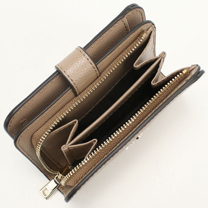 FURLA フルラ 二つ折り財布 小銭入付き カメリア WP00315 ARE000 1257S CAMELIA S レディース ベージュ