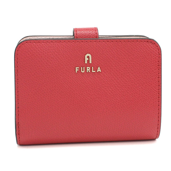 FURLA フルラ 二つ折り財布 小銭入付き WP00315 ARE000 4305S FURLA CAMELIA レディース レッド