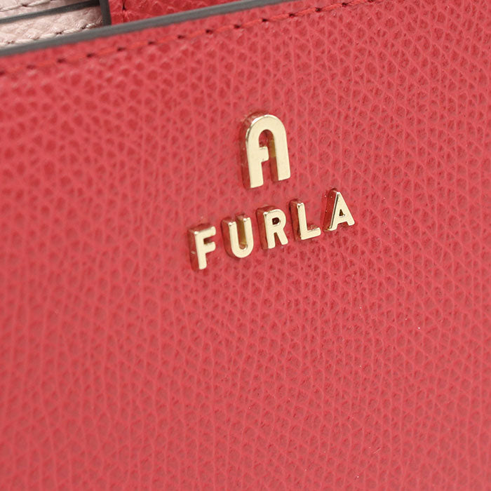 FURLA フルラ 二つ折り財布 小銭入付き WP00315 ARE000 4305S FURLA CAMELIA レディース レッド
