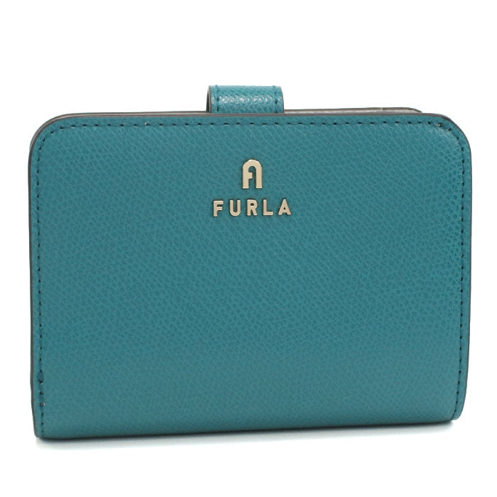 FURLA フルラ 二つ折り財布 小銭入付き WP00315 ARE000 4505S FURLA CAMELIA カメリア レディース ブルー