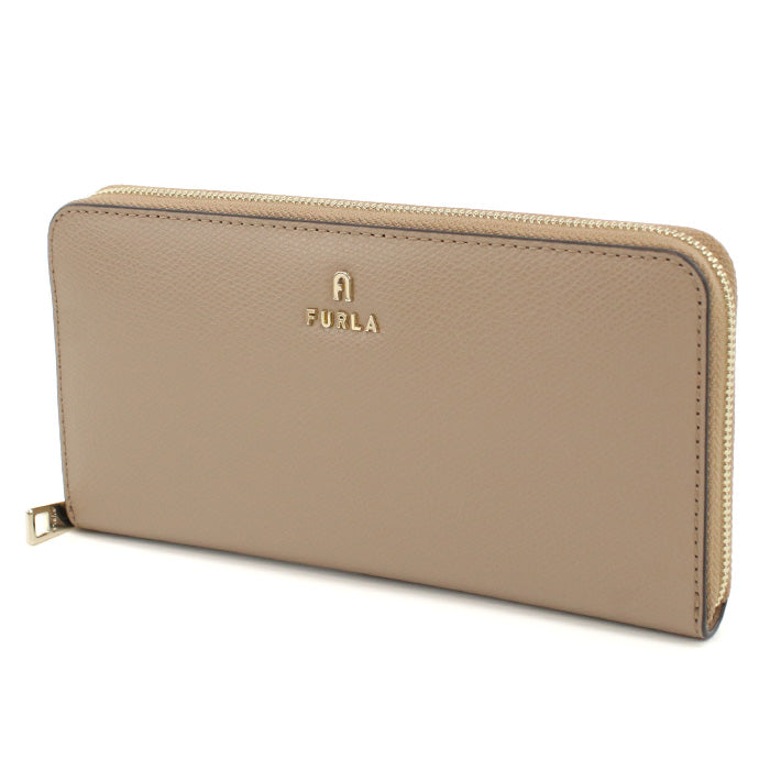 FURLA フルラ 長財布ラウンドファスナー WP00322 ARE000 1257S FURLA CAMELIA レディース ベージュ