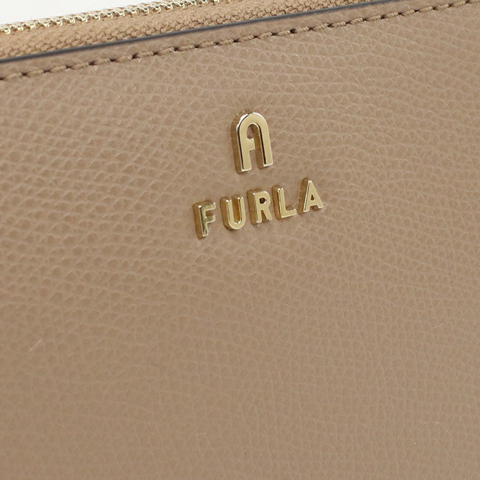 FURLA フルラ 長財布ラウンドファスナー WP00322 ARE000 1257S FURLA CAMELIA レディース ベージュ