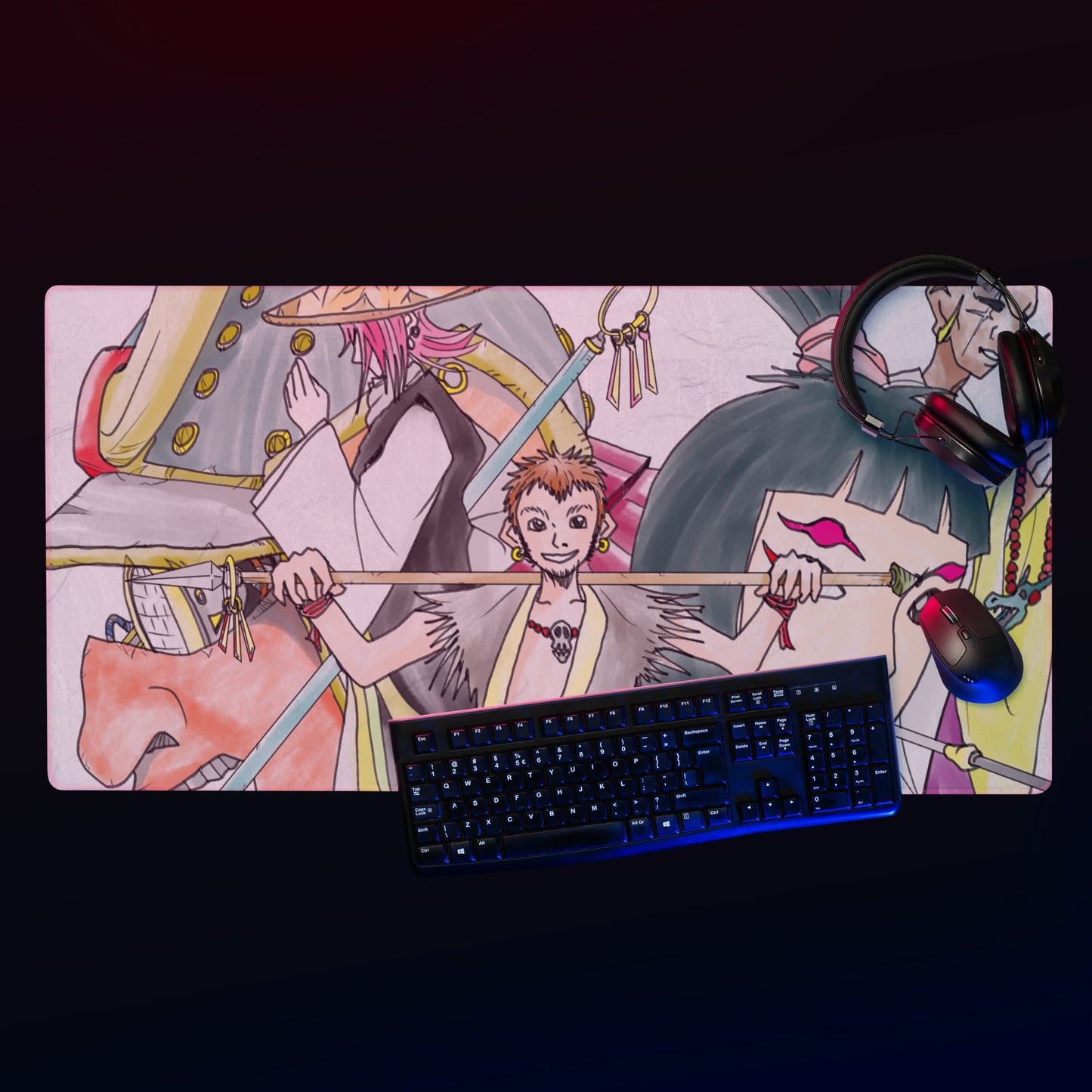 Tappetino per mouse da gaming UKIYOE
