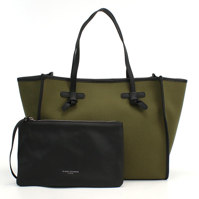 ジャンニキアリーニ GIANNI CHIARINI  トートバッグ　ブランド6850　CNVMILITARE-CORDA カーキ　bag-01